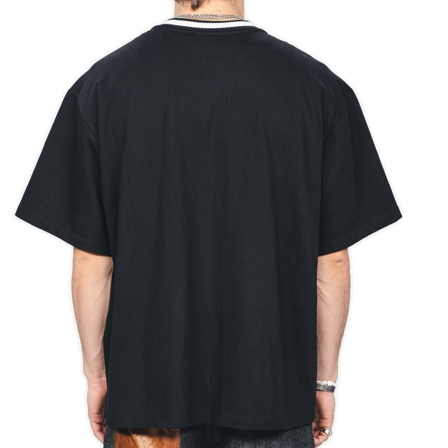 Hertha Baseball-Shirt Logo Oval Rückansicht