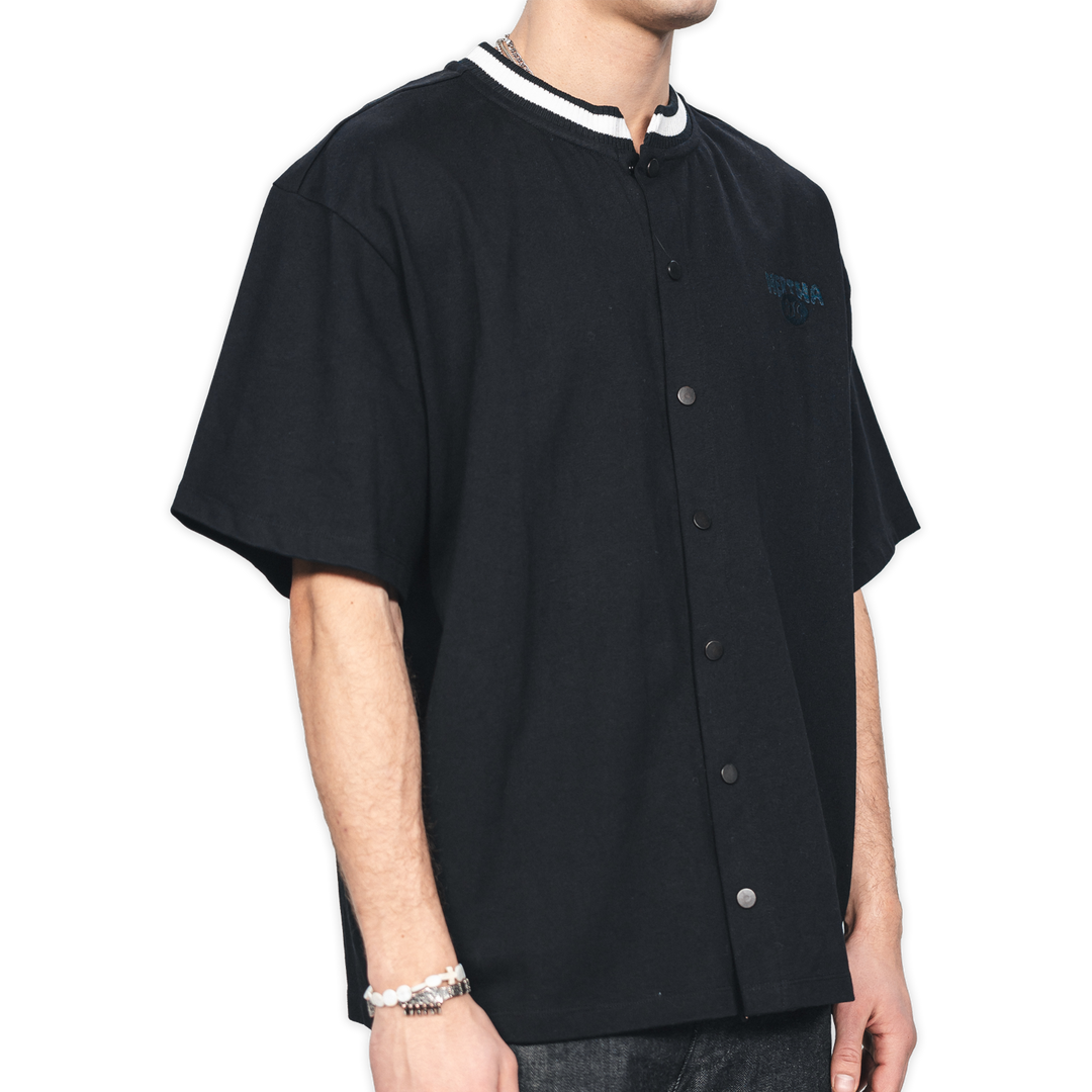 Hertha Baseball-Shirt Logo Oval Seitenansicht