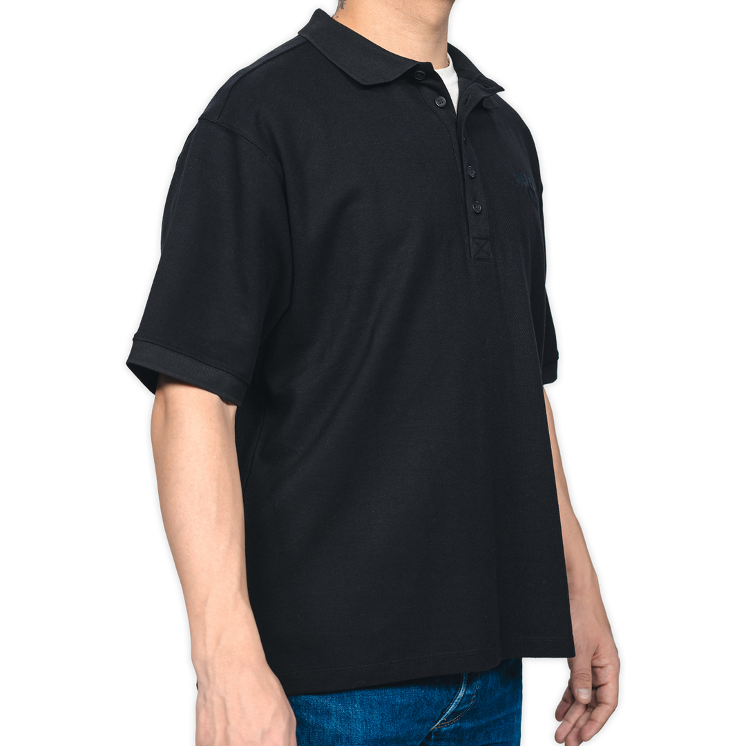 Hertha Poloshirt Logo Oval Seitenansicht