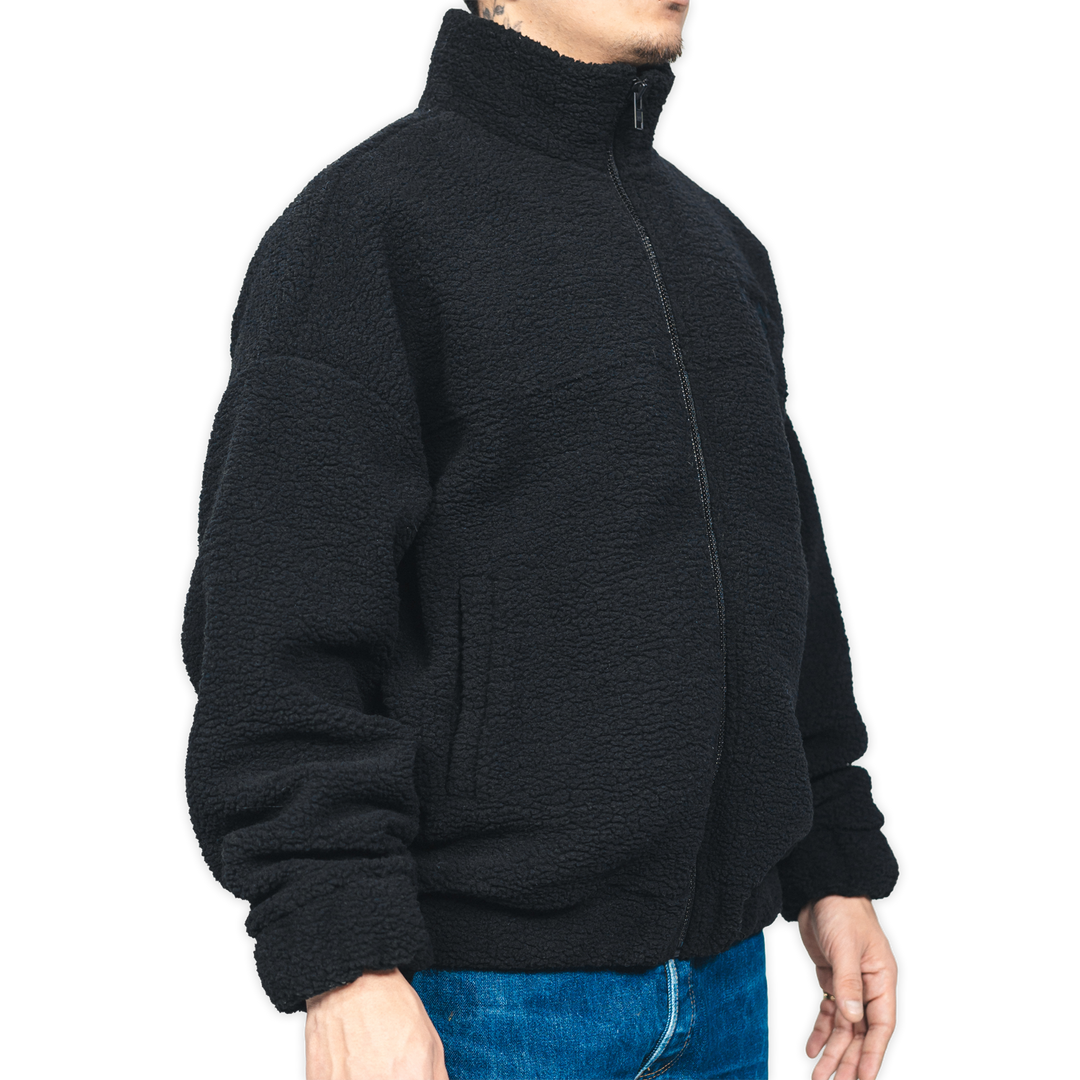 Hertha Teddy Jacke Logo Oval  Seitenansicht