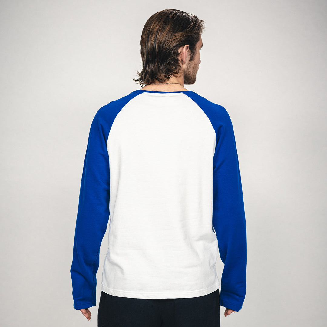 Hertha Longsleeve College Raglan Rückansicht