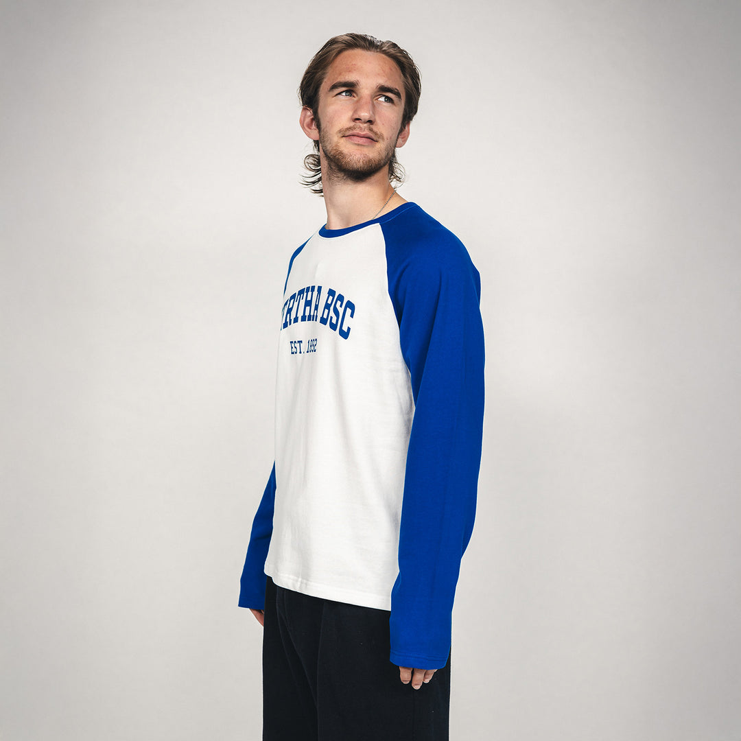 Hertha Longsleeve College Raglan Seitenansicht