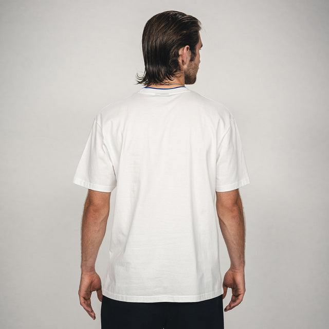 Hertha T-Shirt College Weiß Rückansicht