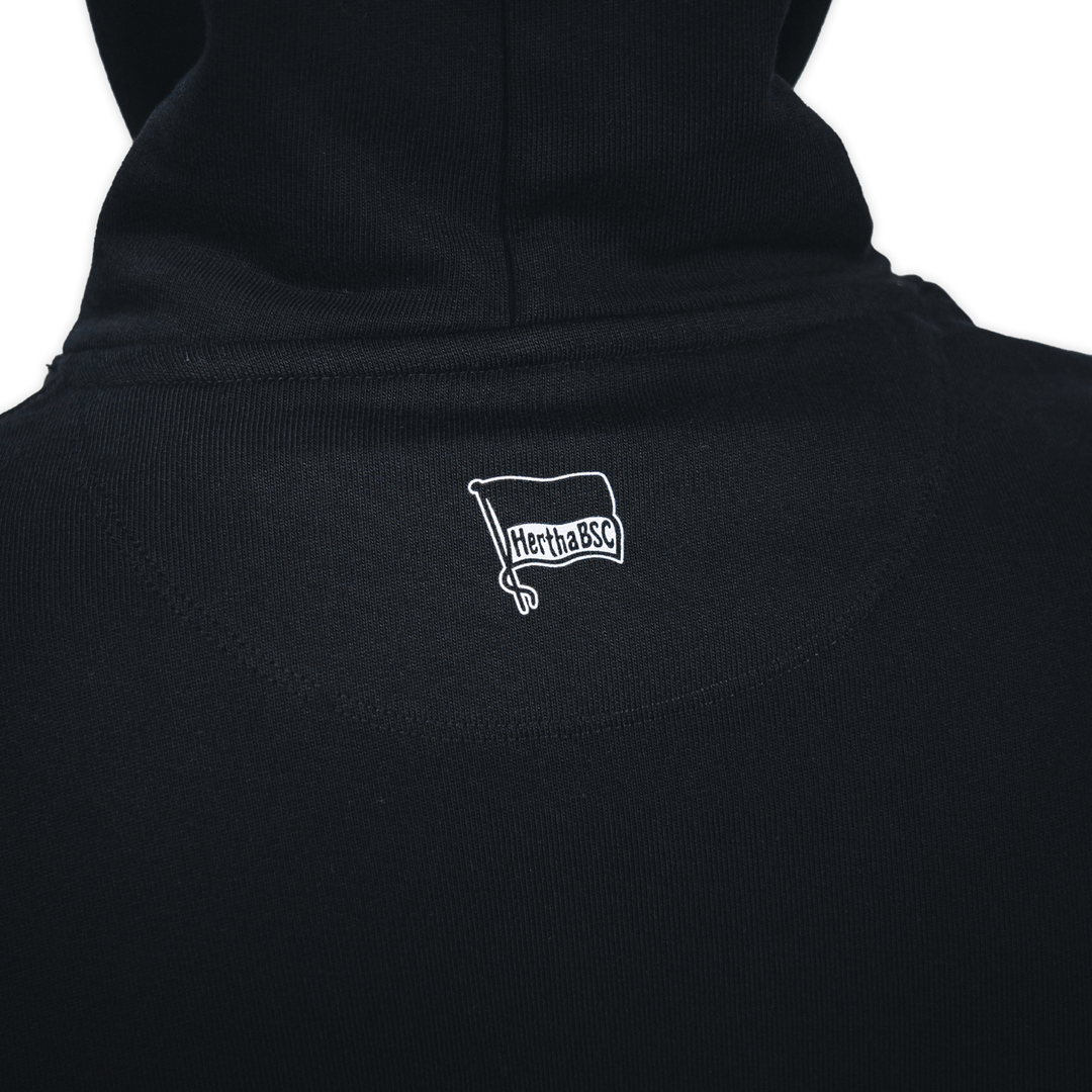 Hertha Hoodie Herthakiez Detail Rücken