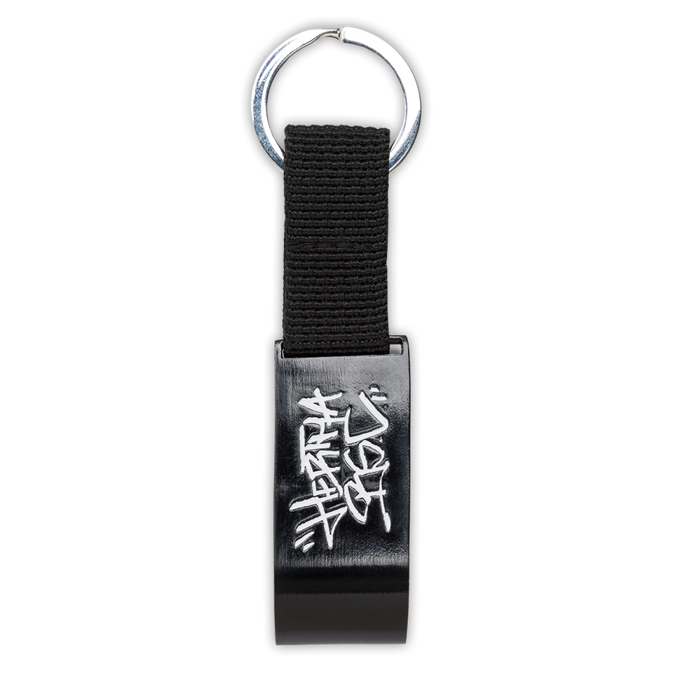 Hertha Schlüsselanhänger Flaschenöffner mit Einkaufschip