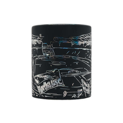 Hertha Tasse Magic Fahne