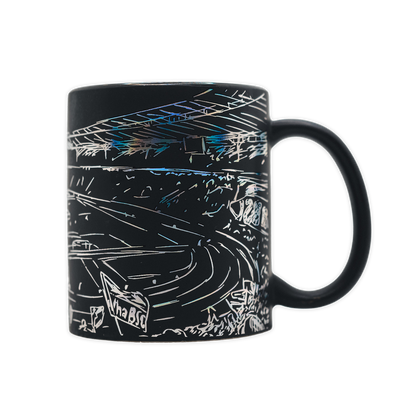 Hertha Tasse Magic Fahne