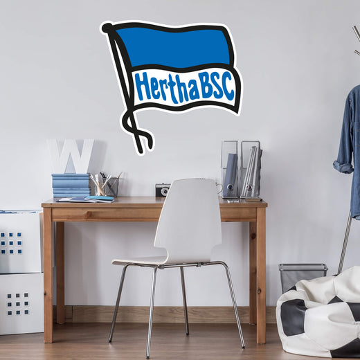 Hertha Wandsticker Fahne