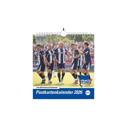 Hertha Postkartenkalender 2026