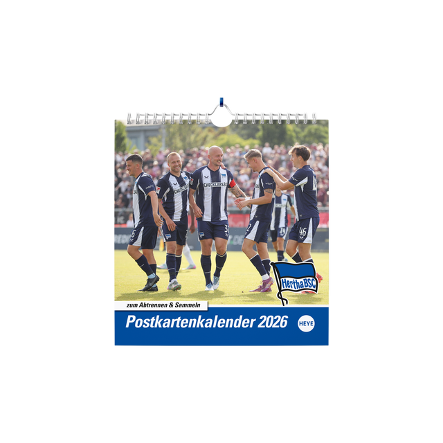 Hertha Postkartenkalender 2026