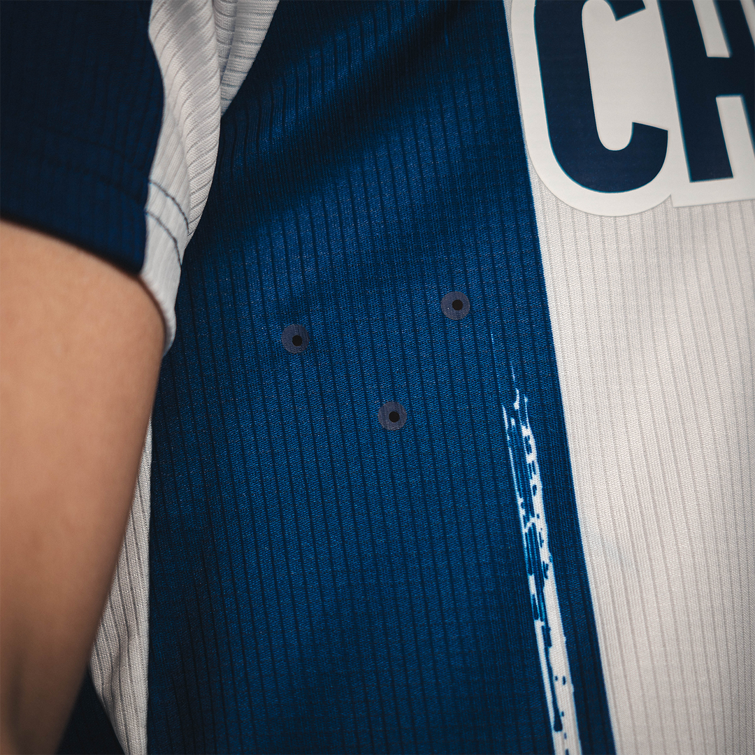 Hertha Heimtrikot Pro 25/26 Detail Lüftung