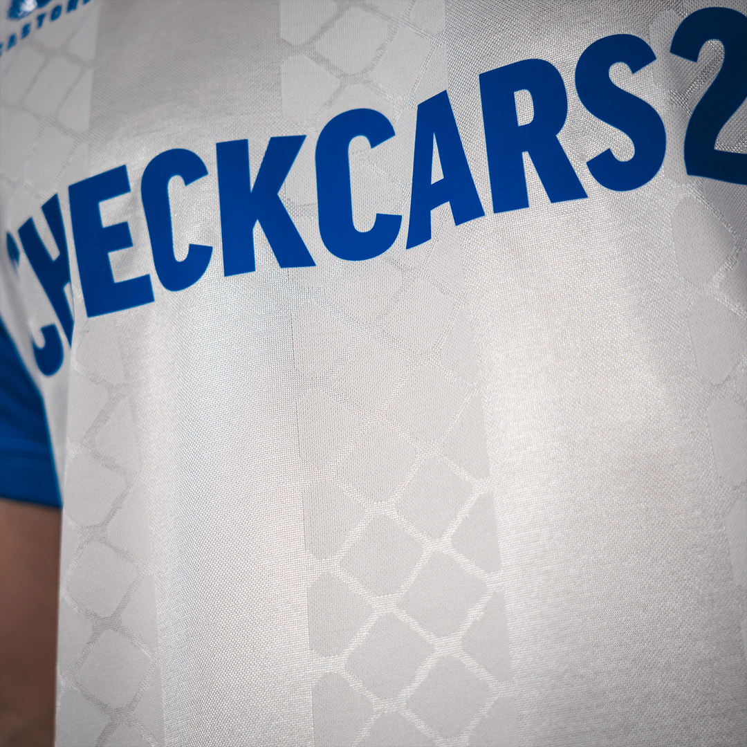 Hertha Auswärtstrikot Pro 25/26 Brustdetail