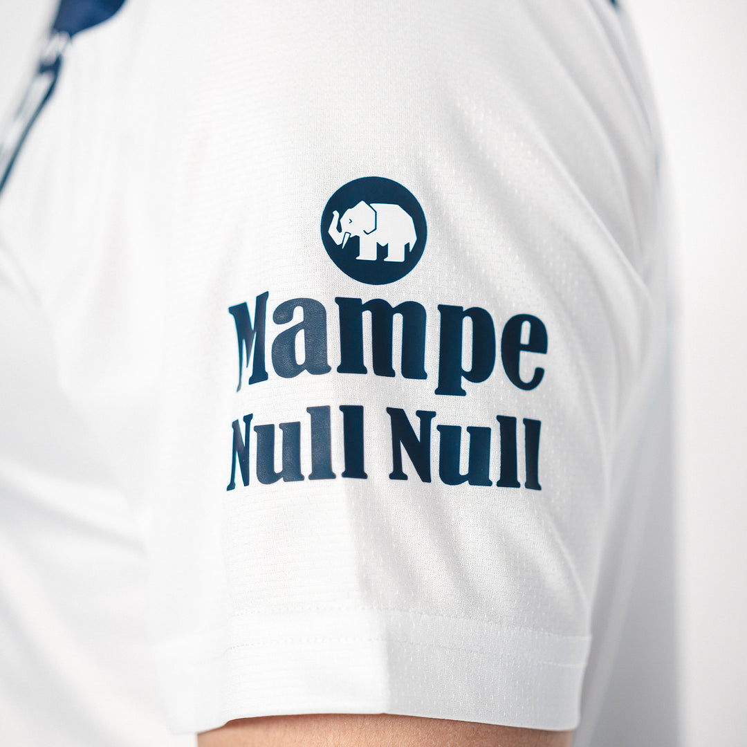 Hertha H-Trikot Herthafrauen 25/26 Detail Mampe-Logo