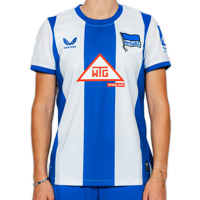 Hertha Heimtrikot 26/27 Frauen Damenschnitt Frontansicht [front]
