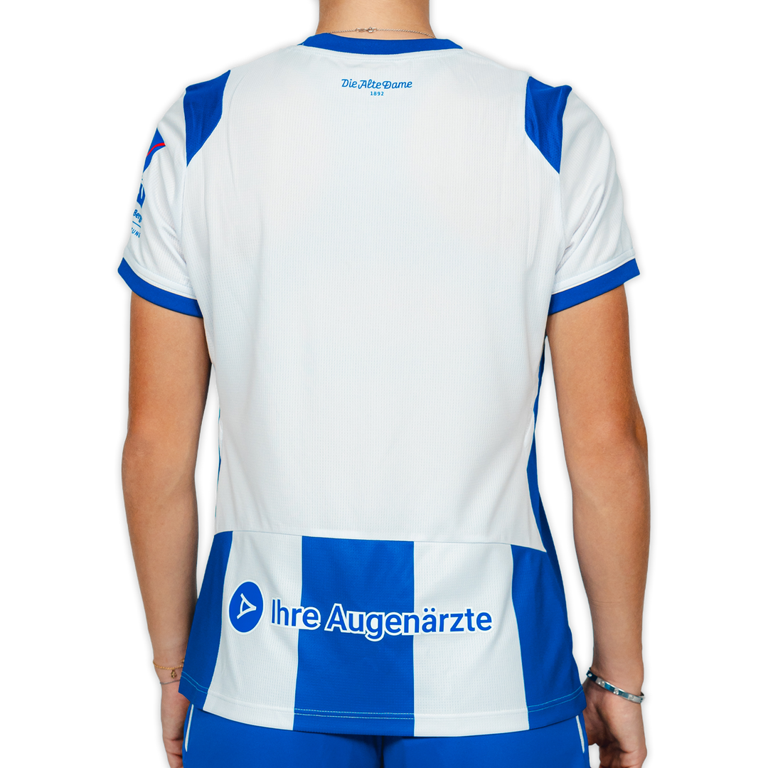 Hertha Heimtrikot 26/27 Frauen Damenschnitt Rückansicht
