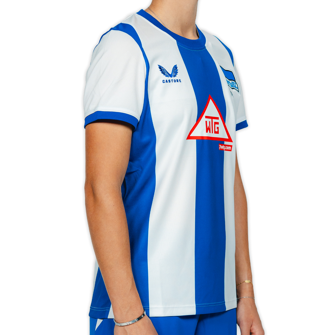 Hertha Heimtrikot 26/27 Frauen Damenschnitt Seitenansicht rechts