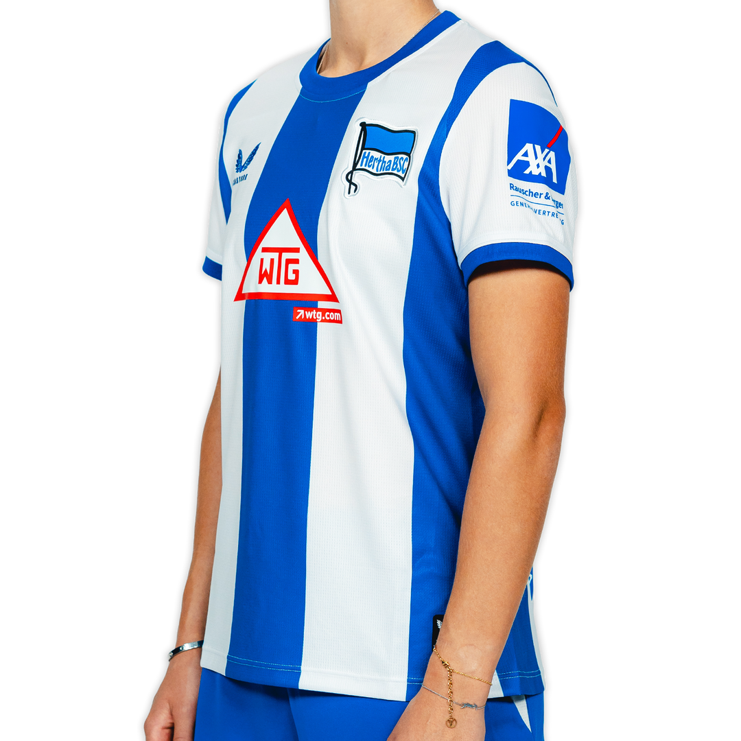Hertha Heimtrikot 26/27 Frauen Damenschnitt Seitenansicht rechts