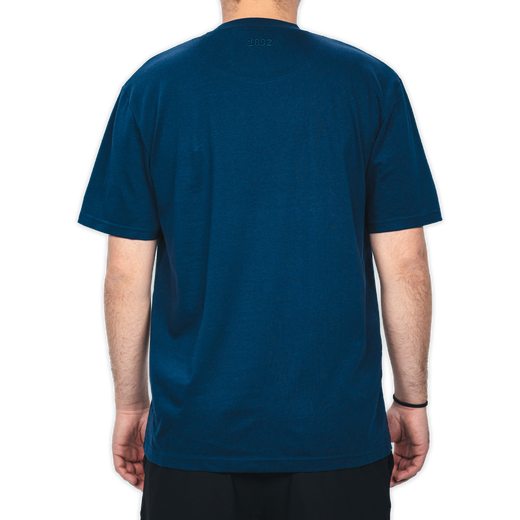 Hertha T-Shirt Tag Blau Weiß Rückansicht