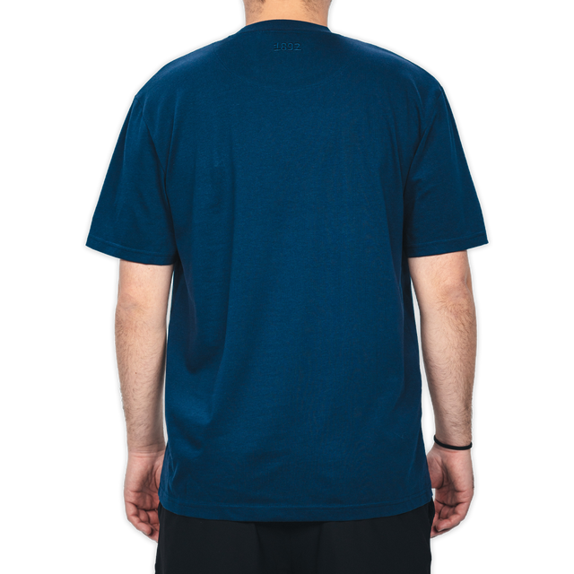 Hertha T-Shirt Tag Blau Weiß Rückansicht