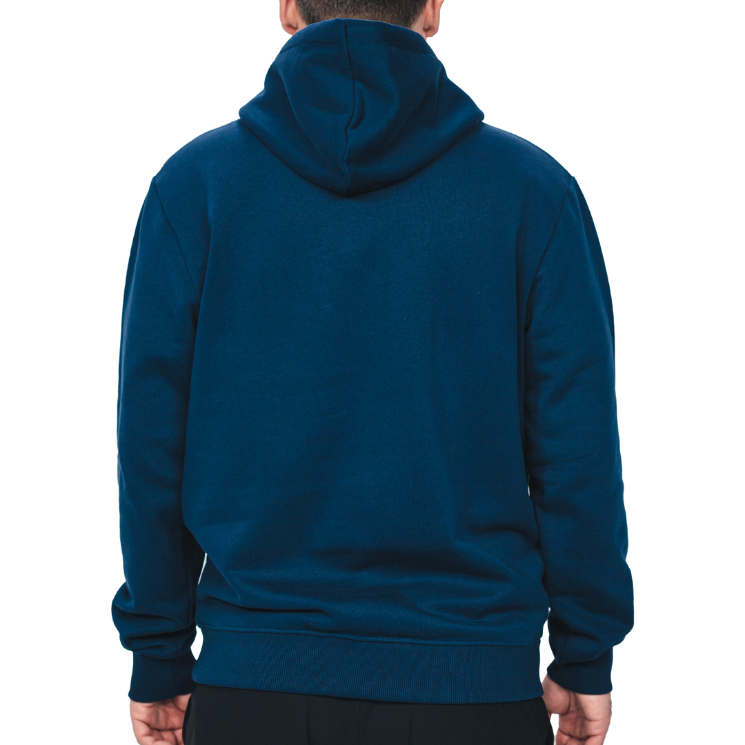Hertha Hoodie Tag Blau Weiß Rückansicht