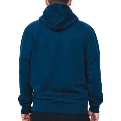 Hertha Hoodie Tag Blau Weiß Rückansicht