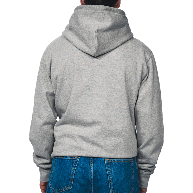 Hoodie Hertha BSC Tag Grau Rückansicht