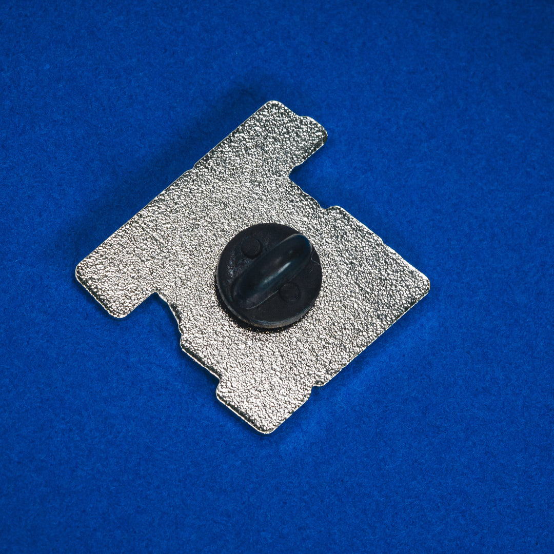Pin Flagge zeigen für Vielfalt Rückseite