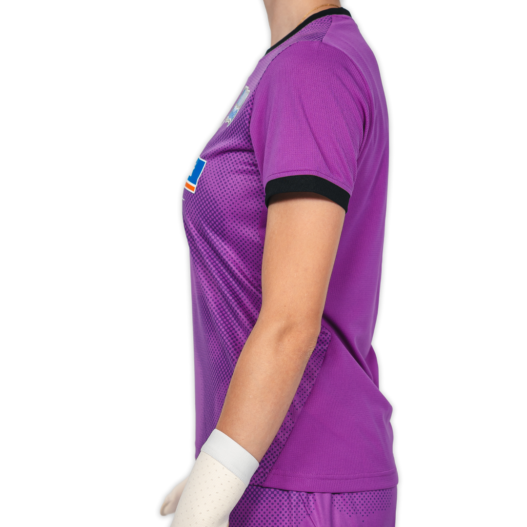 Hertha Torwarttrikot 26/27 violett Damenschnitt Seitenansicht links