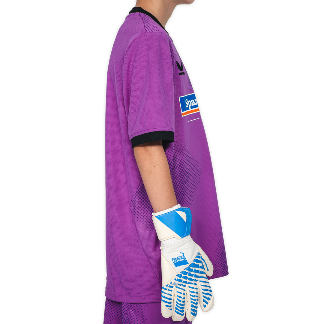 Hertha Torwarttrikot Kids 26/27 violett kurzarm Seitenansicht rechts