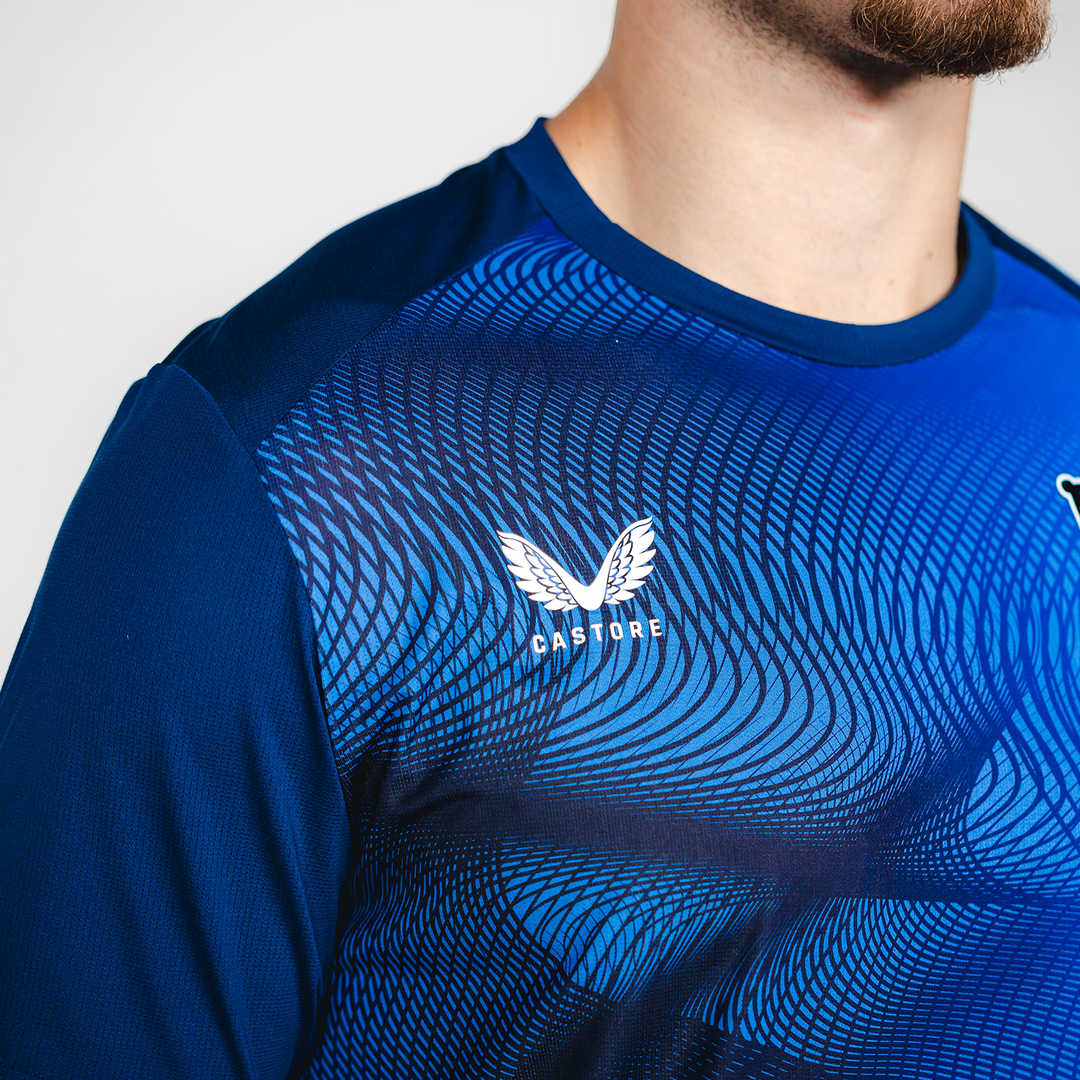 Hertha BSC Prematch Shirt 26/27 Detail Castore