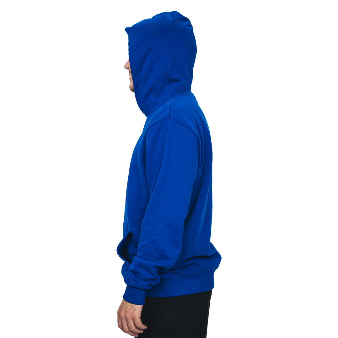 Hertha BSC Hoodie Graffiti 1892 Seitenansicht Kapuze