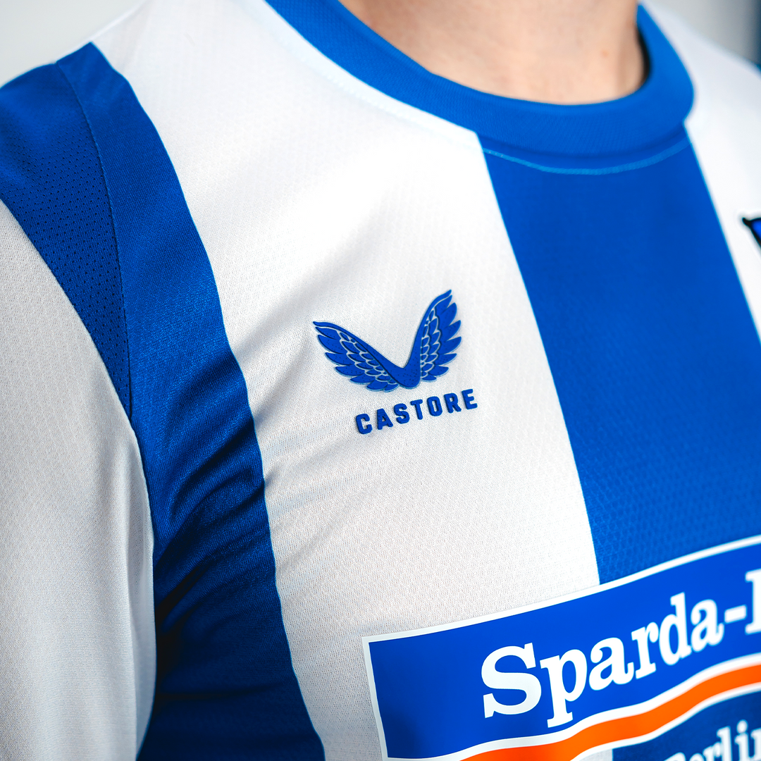 Hertha Heimtrikot Pro 26/27 langarm Detail Castore Logo