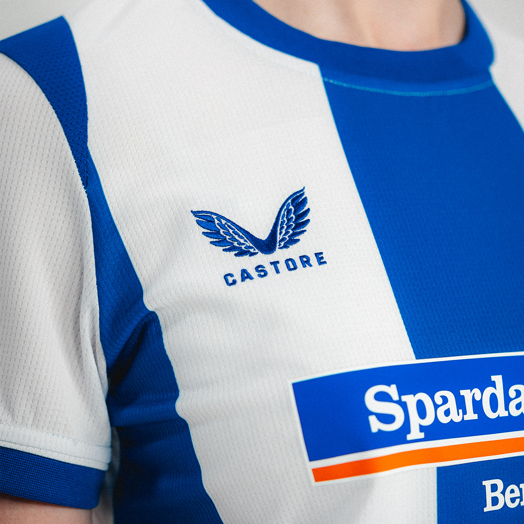 Hertha Heimtrikot 26/27 Damenschnitt Detail Castore Logo