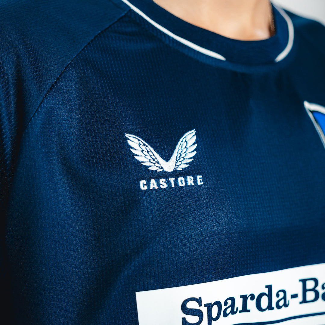 Hertha BSC Auswärtstrikot Damenschnitt 26/27 Detail Castore