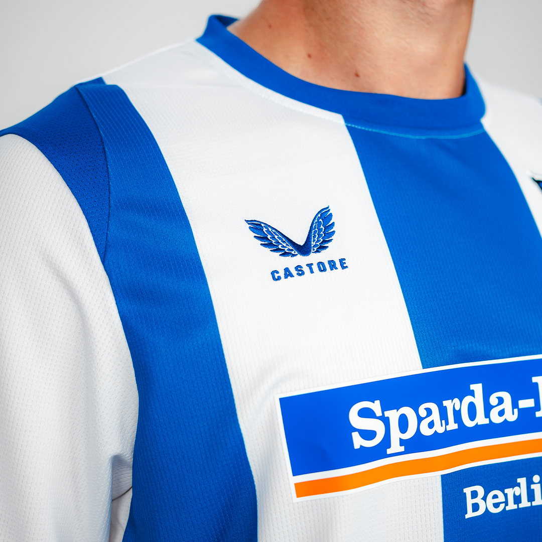 Hertha Heimtrikot 26/27 langarm Detail Castore