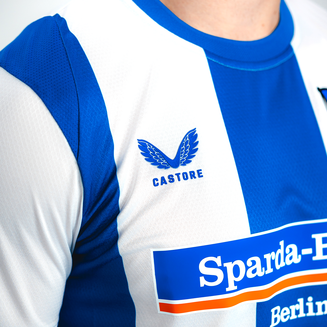 Hertha Heimtrikot Pro 26/27 Detail Castore Logo