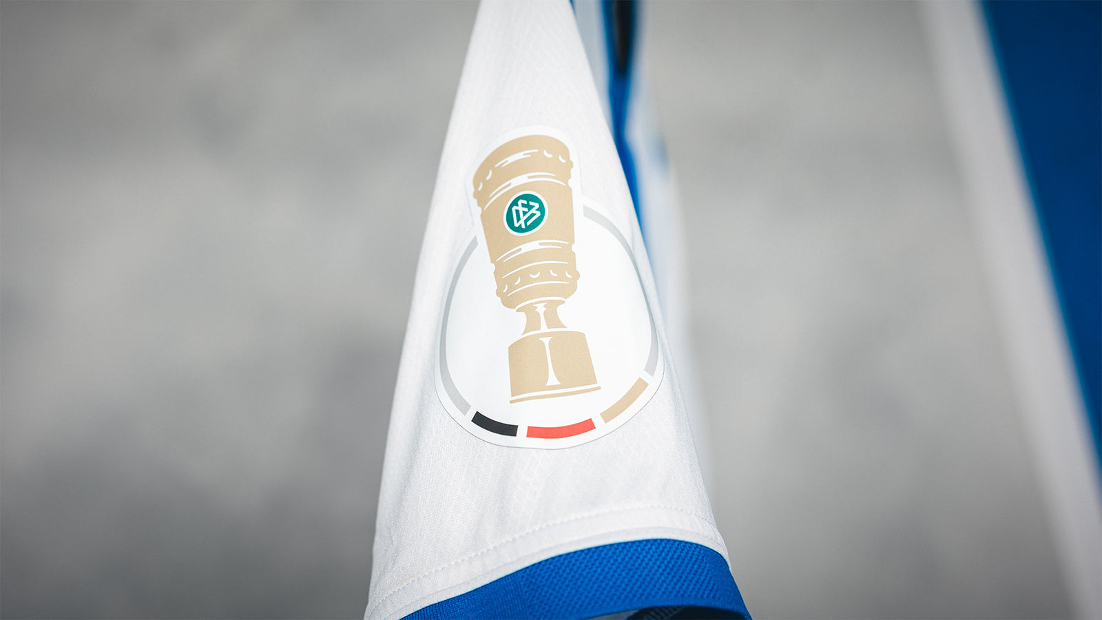 Hertha Match vorbereitetes Trikot Alfa DFB Pokal #FCSBSC DFB Pokal Badge