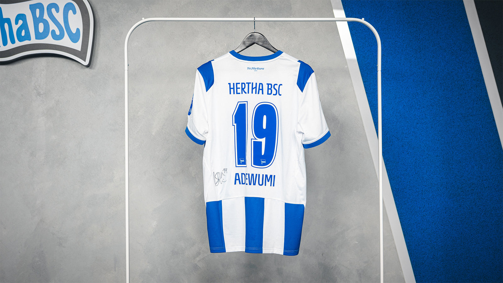 Match vorbereitetes Trikot Adewumi DFB Pokal #FCSBSC