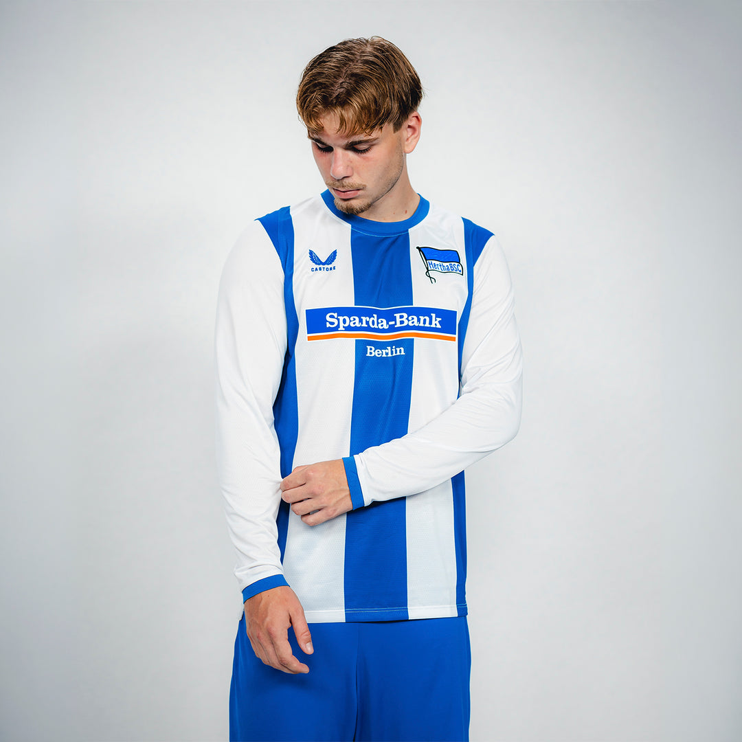 Hertha Heimtrikot Pro 26/27 langarm mit Niklas Hildebrandt