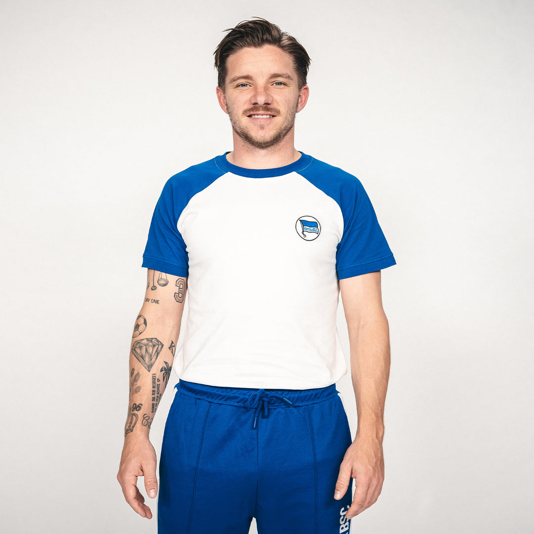 T-Shirt Vintage Weiß Vorderansicht