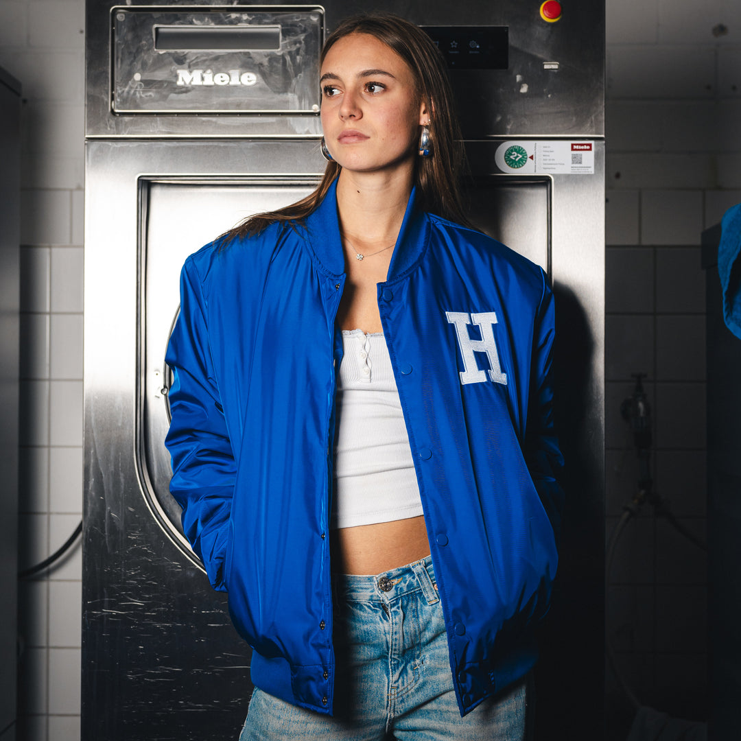 Jacke College Blau