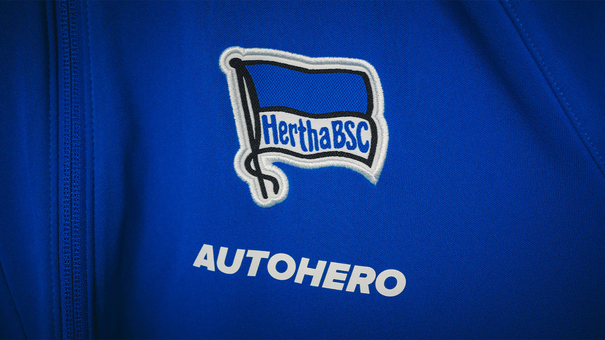 Hertha Nike Jacke Profiware U23 2022/23 Hertha Fahne Detail