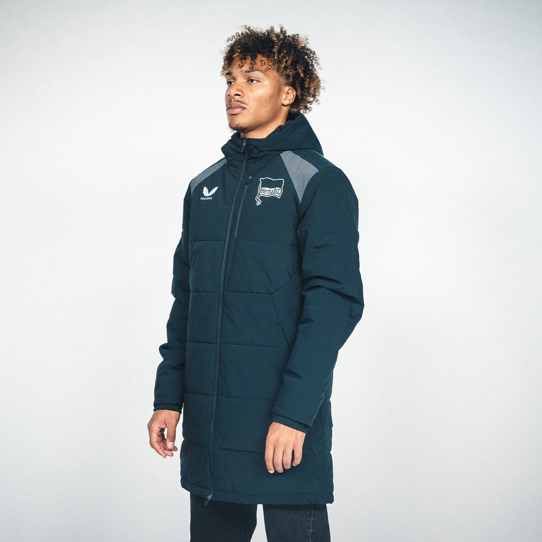 Hertha Winterjacke Profi 26/27 Schrägansicht
