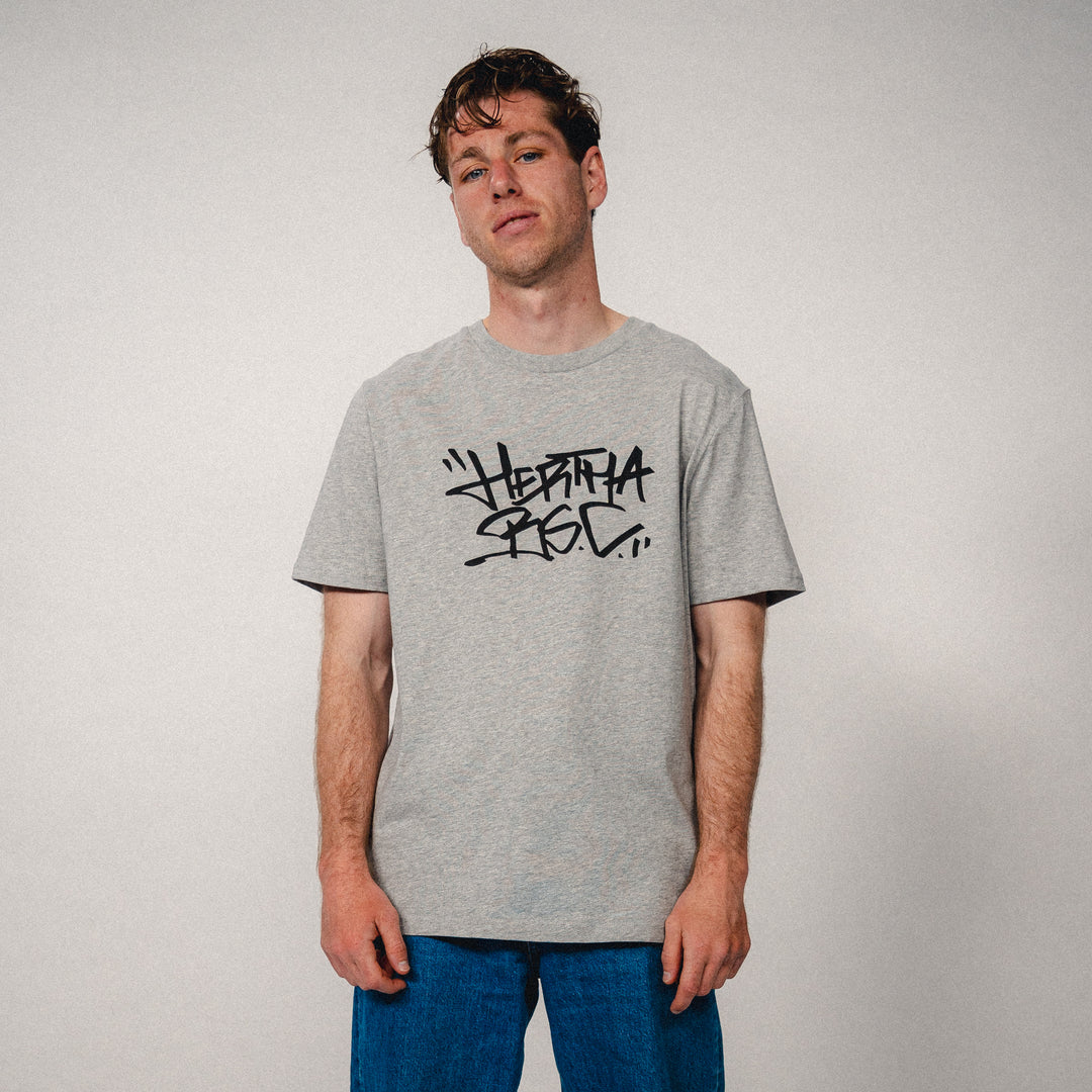 T-Shirt Hertha BSC Tag Grau Styling Leon Jensen
