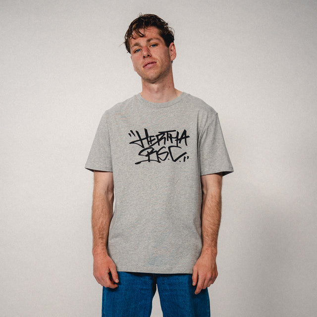 T-Shirt Hertha BSC Tag Grau Styling Leon Jensen
