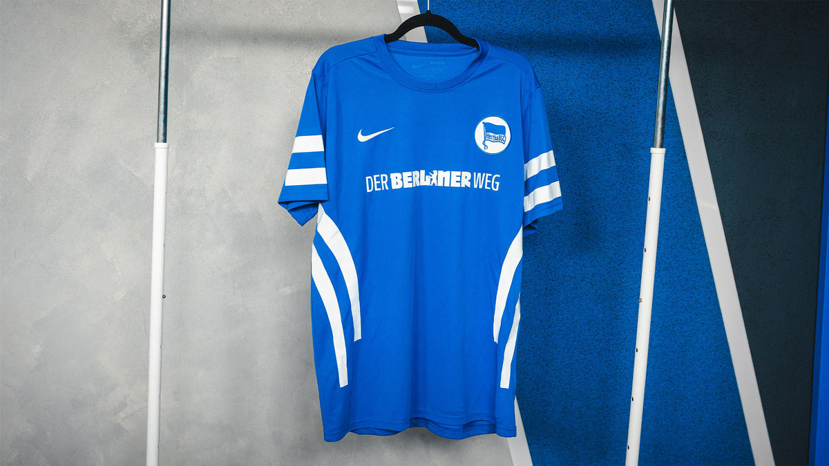 Hertha Berliner Weg Trikot Marcelinho #10 Vorderseite