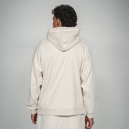 Hoodie Castore Lifestyle beige Rücken