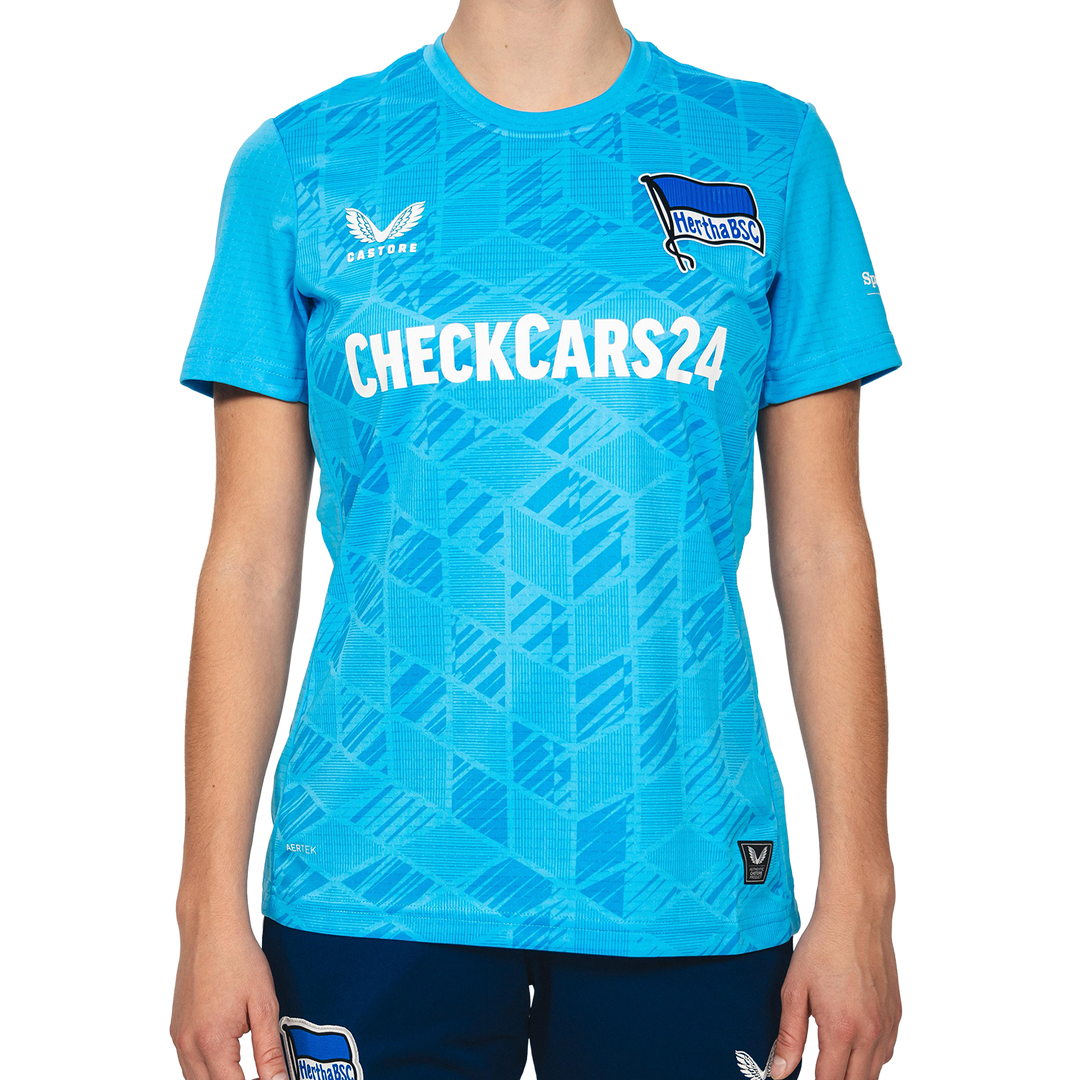 Hertha Torwarttrikot 25/26 blau Frauenschnitt