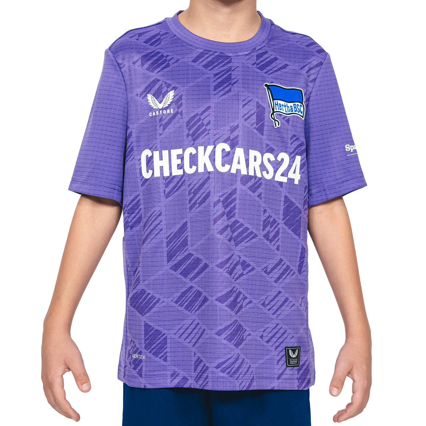 Hertha Torwarttrikot 25/26 lavender Kids [front]