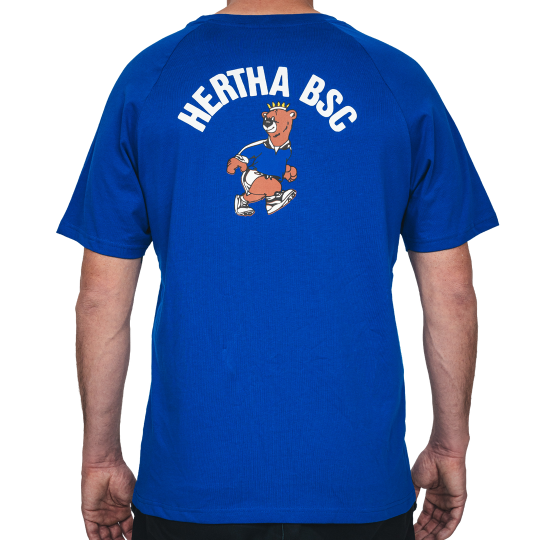 Hertha T-Shirt Sterne Blau Rückseite